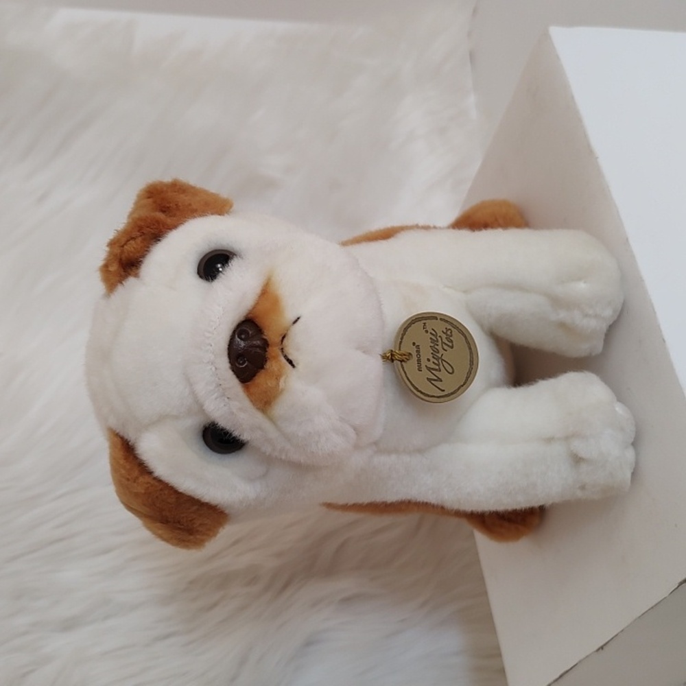 Miyoni By Aurora Bull Dog Stuffed Toy